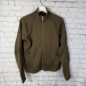 Nau Softshell Jacket Taupe Womens Size Small